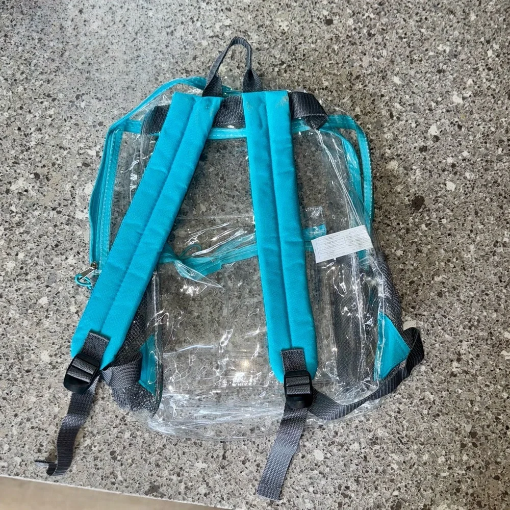 Clear Backpack - NWOT